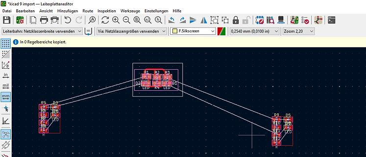KiCad Leiterplatten-Editor PCB-Layout