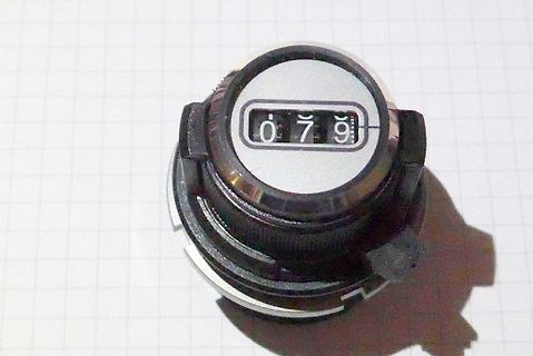Zähler mit digitaler Anzeige
