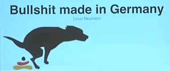 Meme mit Text und Silhouette