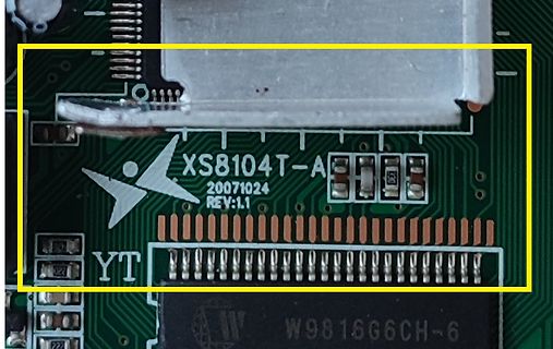 Detailaufnahme einer Leiterplatte mit SMD-Bauteilen