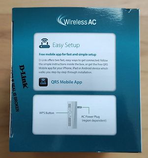 Verpackung eines D-Link Wireless AC Routers