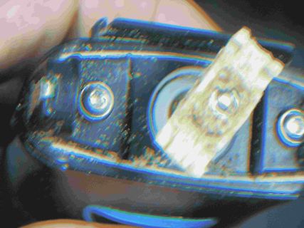 Nahaufnahme eines elektronischen Bauteils oder Steckverbinders