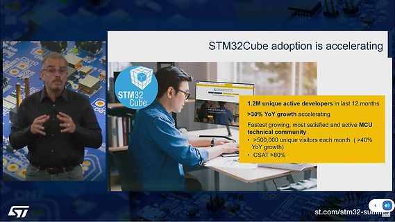 Präsentation zur STM32Cube Adoption