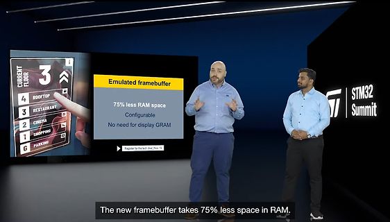 Präsentation über emulierten Framebuffer