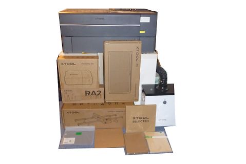 Verpackungen und Zubehör von xTool Geräten