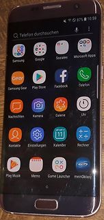 Smartphone Display mit App-Icons