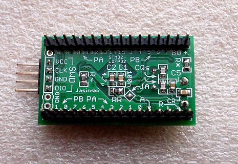 STM32 LQFP32 Breakout Board