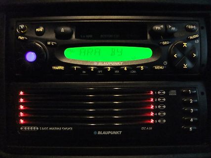 Blaupunkt Autoradio mit CD-Wechsler