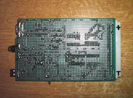 Unbestückte Leiterplatte mit Lötpads
