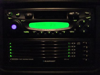 Blaupunkt Autoradio mit CD-Wechsler