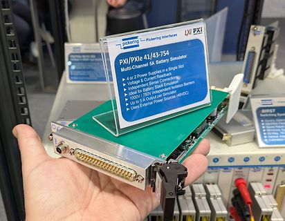 Pickering Interfaces PXI/PXIe Battery Simulator