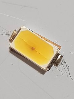 Oberseite einer SMD-LED