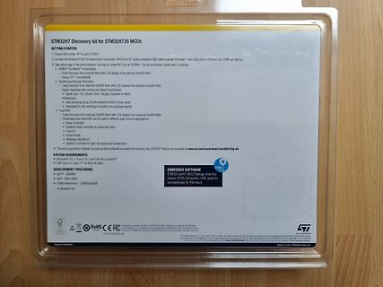 Verpackung eines STM32H7 Discovery Kits