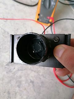 Nahaufnahme eines Bauteils in einem Gehäuse