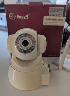 IP-Überwachungskamera mit Verpackung