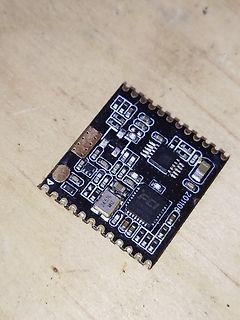 Leiterplatte mit Mikrocontroller und SMD-Bauteilen