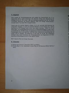 Textseite aus einer technischen Dokumentation