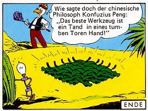 Comic mit Zitat