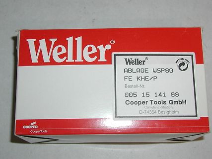 Verpackung einer Weller Ablage WSP80