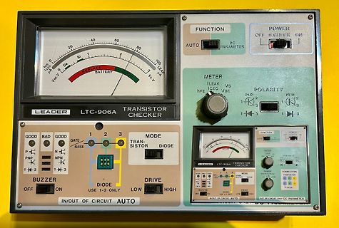 Transistor Checker Leader LTC-906A