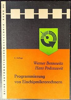 Buchcover Programmierung von Einchipmikrorechnern
