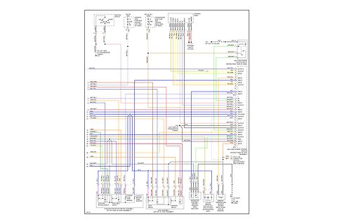 Verdrahtungsplan eines Fahrzeugsystems