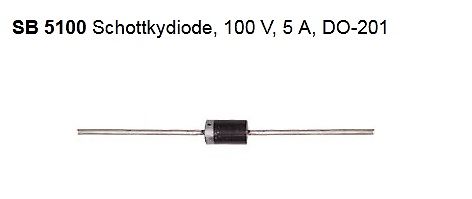 Schottkiodide SB 5100 mit Produktfoto