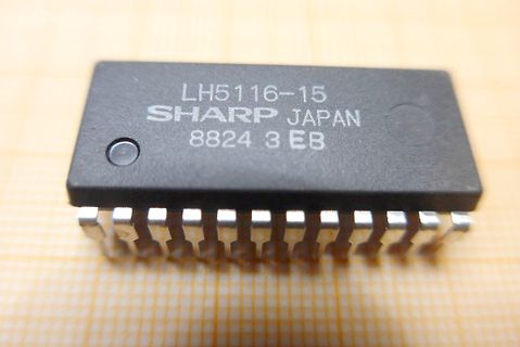 Sharp LH5116-15 DRAM Chip