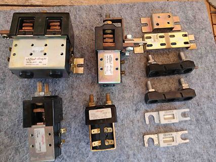 Diverse Allright Schütze und elektrische Bauteile