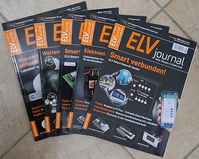 Stapel ELV Journal Fachmagazine