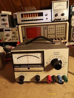 Keithley Null Detector Millivoltmeter und weitere Messgeräte