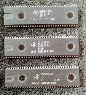Drei integrierte Schaltkreise (ICs)