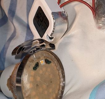 Digitalthermometer und LED-Leuchtmittel
