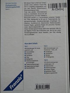 Rückseite eines Fachbuchs über Schaltungstechnik