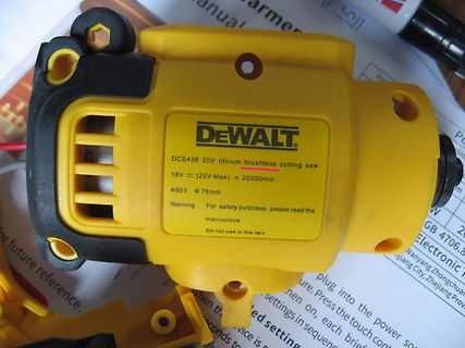 DeWalt DCS438 Akku-Säge