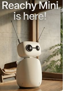 Werbebild für Reachy Mini Roboter