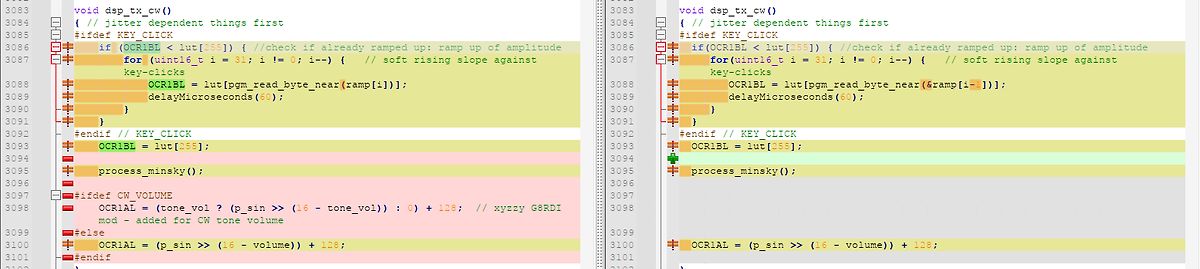 Ausschnitt eines C-Quellcodes