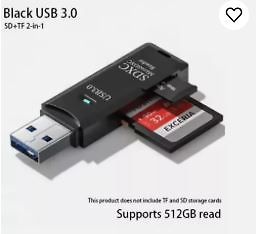 USB 3.0 SD+TF Kartenleser