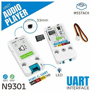 M5Stack N9301 Audio Player Modul