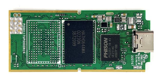 Leiterplatte mit integriertem Phison-Speicherchip