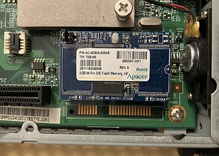 Apacer 2GB 44 Pin IDE Flash Memory auf Platine