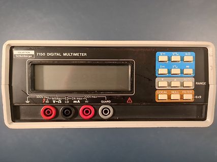 Solartron Schlumberger 7150 Digital Multimeter