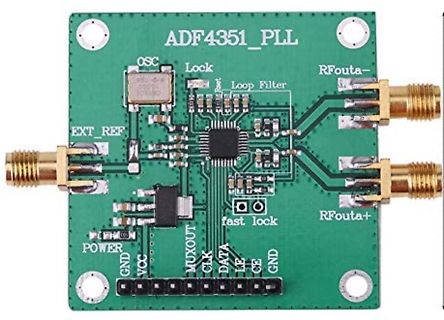ADF4351_PLL Leiterplatte mit SMA-Anschlüssen