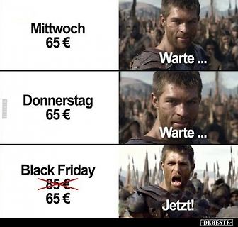 Meme mit Thor über Preisentwicklung am Black Friday