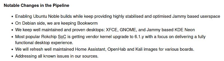 Text über Software-Updates und Pipeline-Änderungen