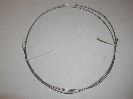 Drahtschleife mit Kabelbindern