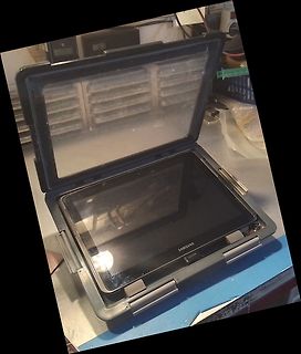Samsung Tablet in einem Schutztrolley