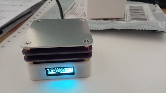 Heizplatte mit LCD-Anzeige