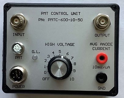 PMT Control Unit mit Hochspannungseinstellung
