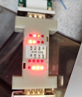 RS232 Tester mit Status-LEDs